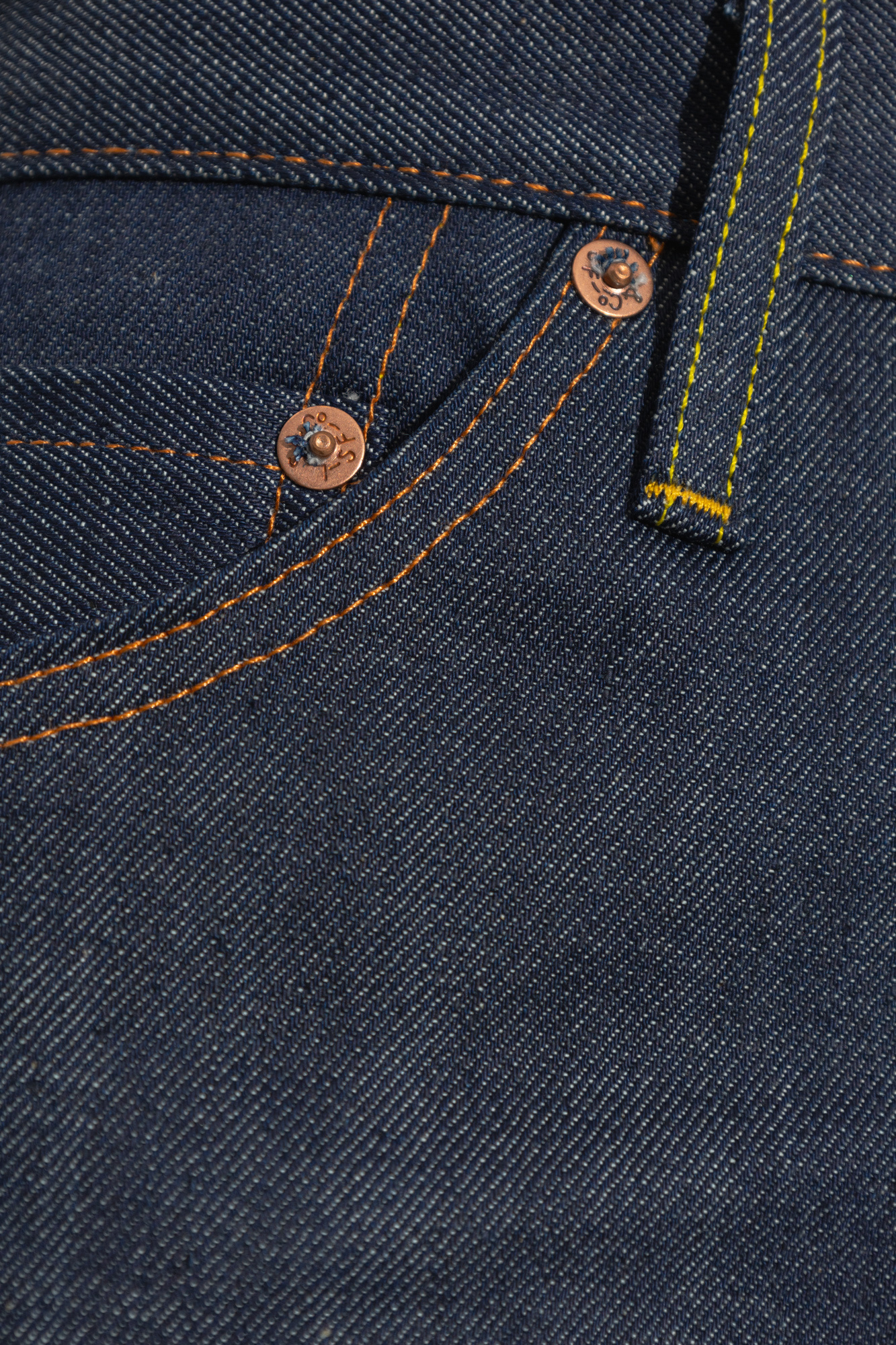 Navy blue '701™ 1950s' jeans from 'Vintage Clothing®' collection